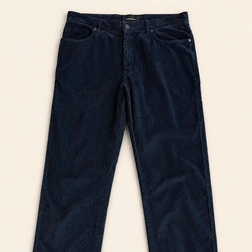 Ermenegildo-zegna Men's Blue and Navy Trousers
